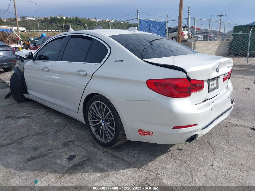 2018 BMW 530E IPERFORMANCE WBAJA9C53JB033364