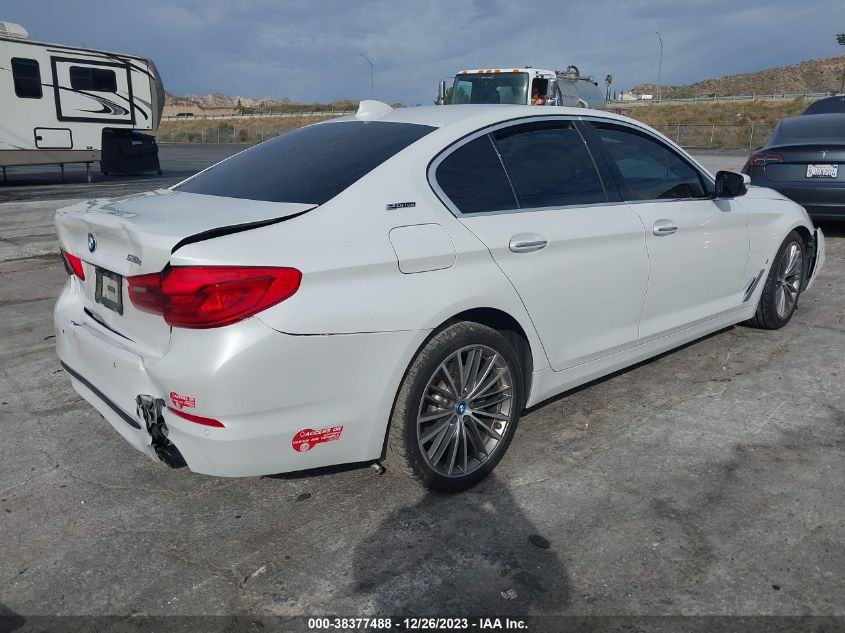 2018 BMW 530E IPERFORMANCE WBAJA9C53JB033364