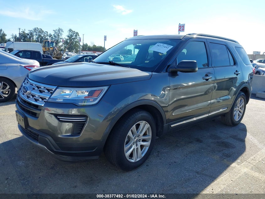 VIN 1FM5K7D82KGA07871 2019 FORD EXPLORER XLT