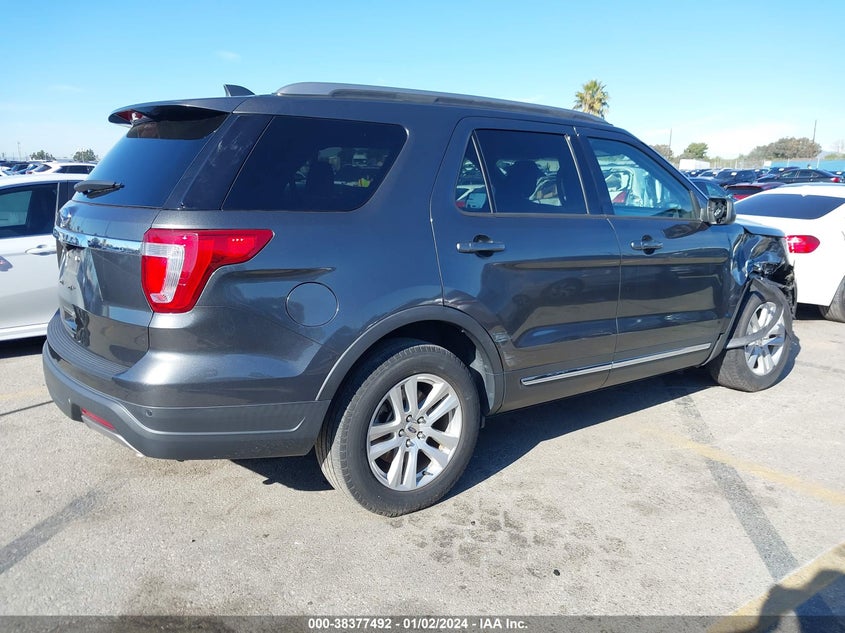 VIN 1FM5K7D82KGA07871 2019 FORD EXPLORER XLT
