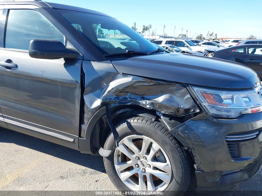 VIN 1FM5K7D82KGA07871 2019 FORD EXPLORER XLT