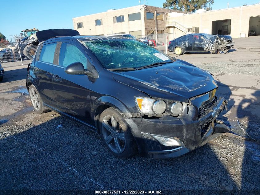 2014 CHEVROLET SONIC RS AUTO - 1G1JG6SB0E4206767
