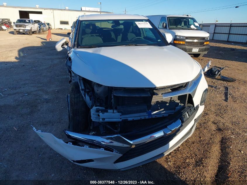 2020 CHEVROLET BLAZER 2LT - 3GNKBCRS0LS728334