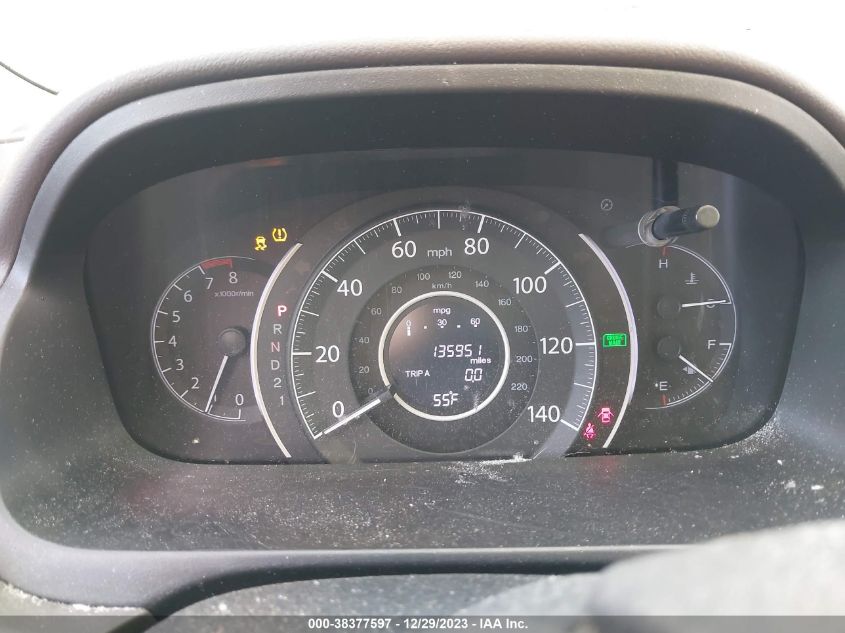 2013 HONDA CR-V EX-L - 5J6RM4H75DL001812