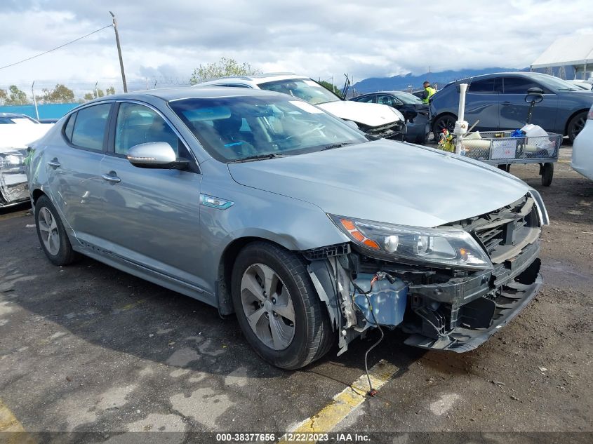 2015 KIA OPTIMA HYBRID - KNAGM4AD2F5082902