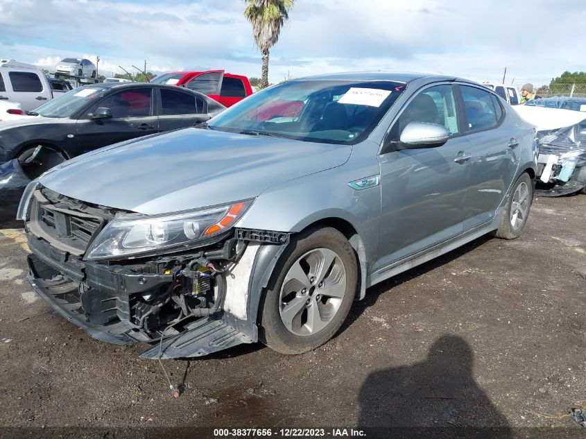 2015 KIA OPTIMA HYBRID - KNAGM4AD2F5082902