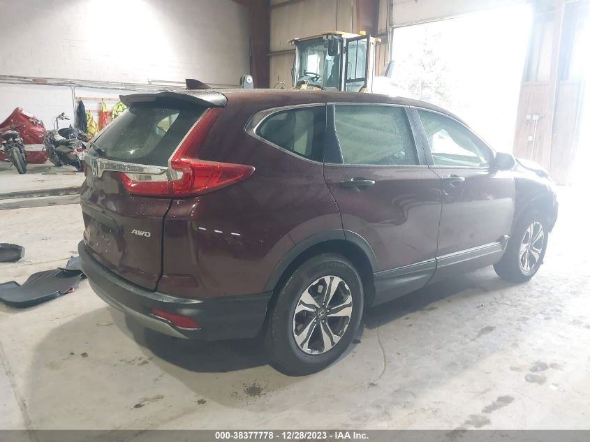 2019 HONDA CR-V LX - 2HKRW6H31KH203251