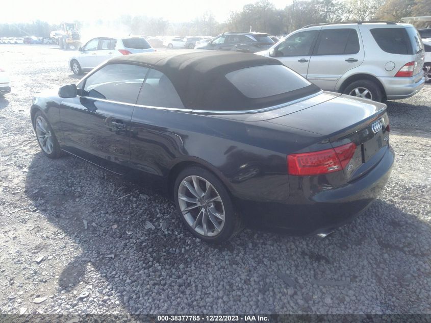 2013 AUDI A5 PREMIUM - WAUCFAFH9DN005721