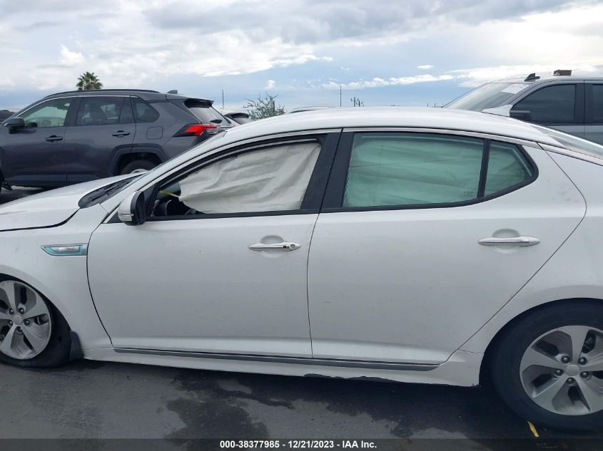 2015 KIA OPTIMA HYBRID - KNAGM4AD7F5083219