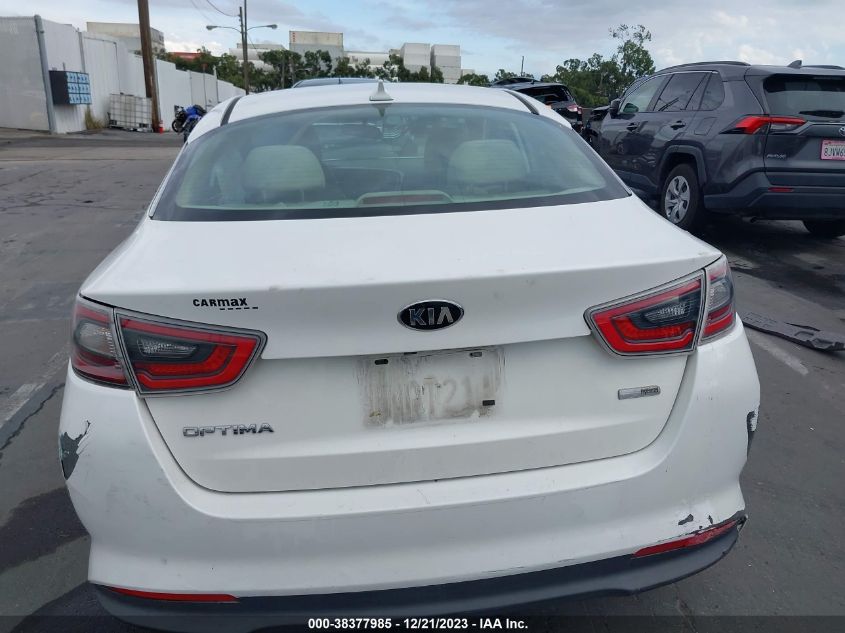 2015 KIA OPTIMA HYBRID - KNAGM4AD7F5083219