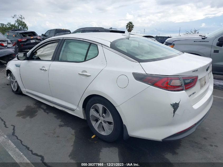 2015 KIA OPTIMA HYBRID - KNAGM4AD7F5083219