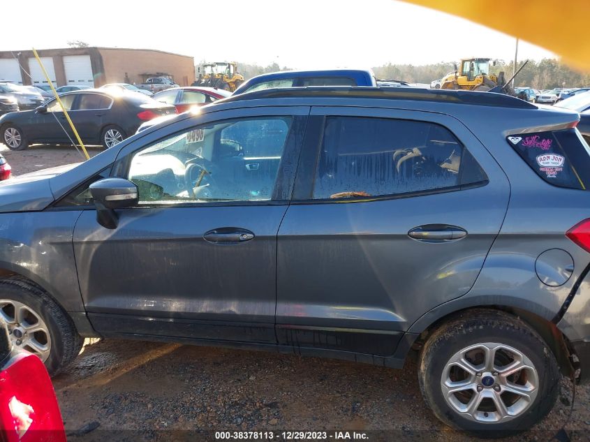 2018 FORD ECOSPORT SE - MAJ6P1UL9JC186143