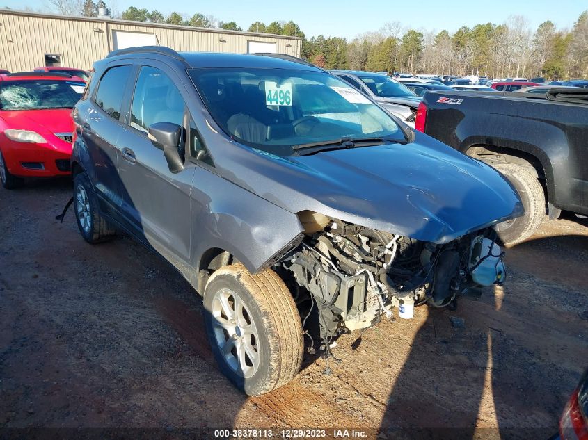 2018 FORD ECOSPORT SE - MAJ6P1UL9JC186143