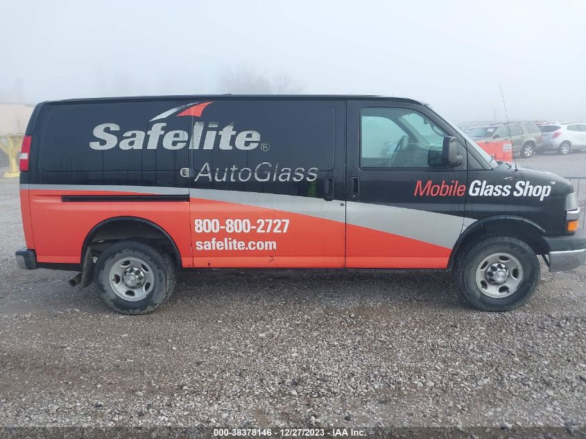 2015 CHEVROLET EXPRESS 2500 WORK VAN 1GCWGFCF2F1184904
