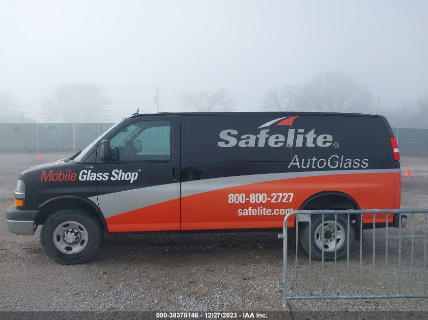 2015 CHEVROLET EXPRESS 2500 WORK VAN 1GCWGFCF2F1184904
