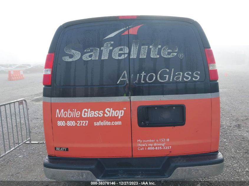 2015 CHEVROLET EXPRESS 2500 WORK VAN 1GCWGFCF2F1184904
