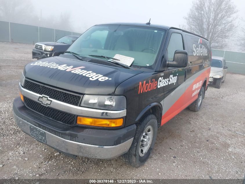2015 CHEVROLET EXPRESS 2500 WORK VAN 1GCWGFCF2F1184904