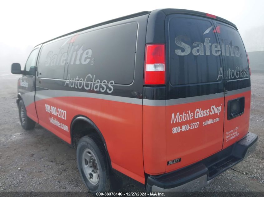 2015 CHEVROLET EXPRESS 2500 WORK VAN 1GCWGFCF2F1184904