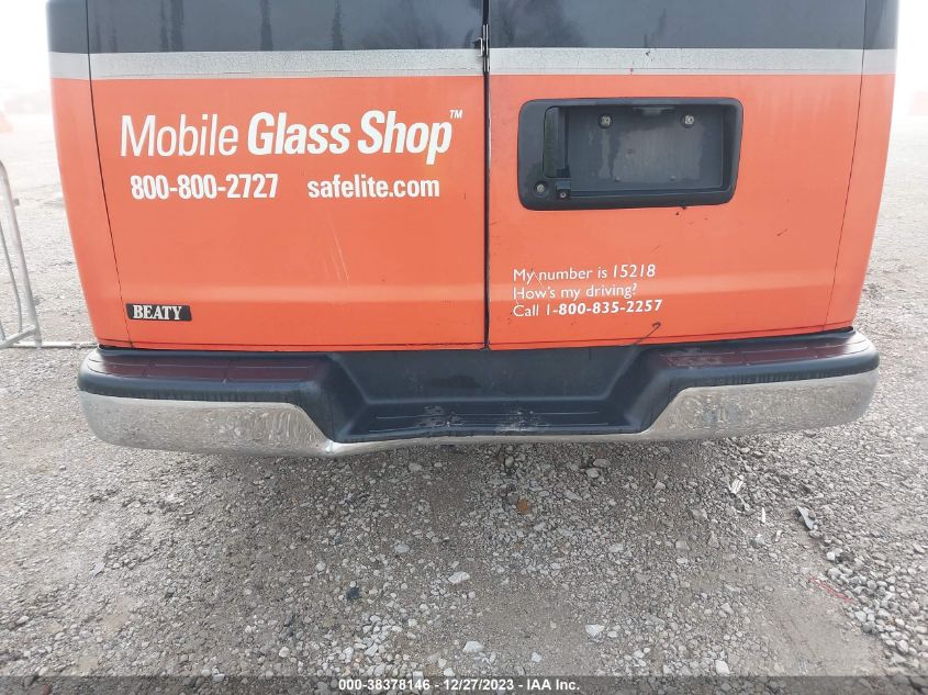 2015 CHEVROLET EXPRESS 2500 WORK VAN 1GCWGFCF2F1184904