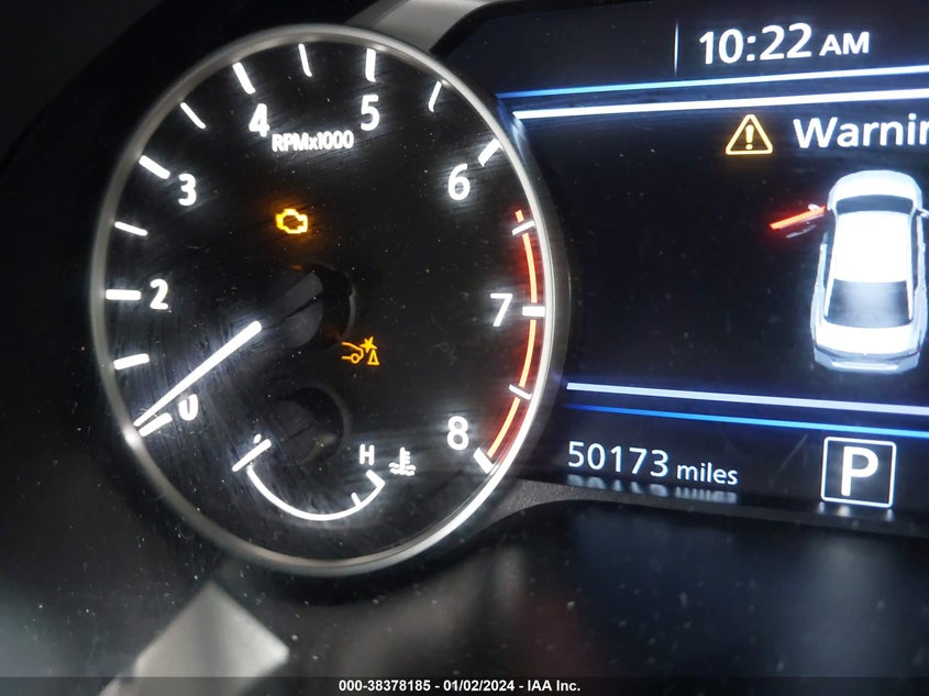 VIN 1N4BL4DV4NN321908 2022 NISSAN ALTIMA SV