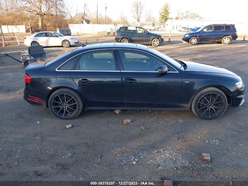 2014 AUDI A4 2.0T PREMIUM - WAUFFAFL8EN000352