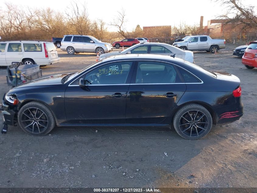 2014 AUDI A4 2.0T PREMIUM - WAUFFAFL8EN000352