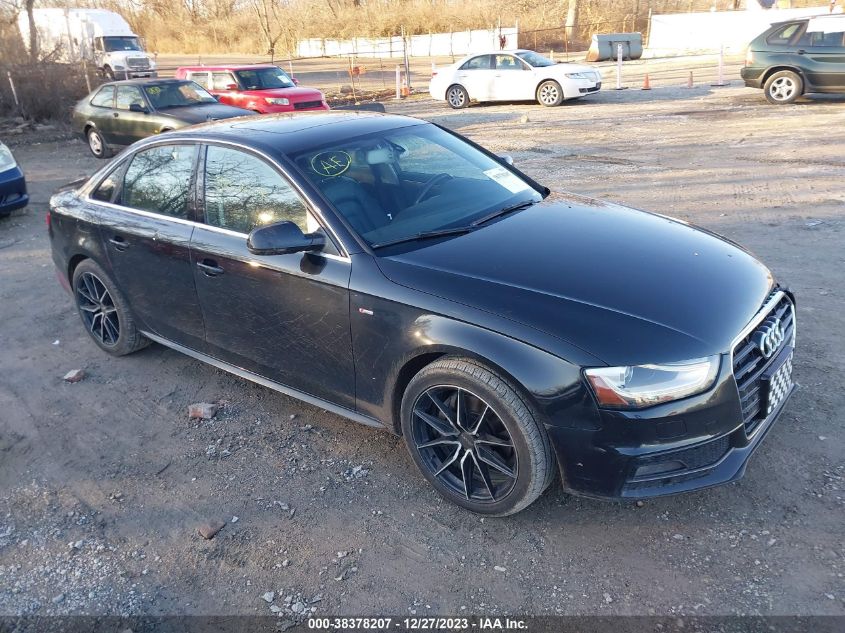 2014 AUDI A4 2.0T PREMIUM - WAUFFAFL8EN000352