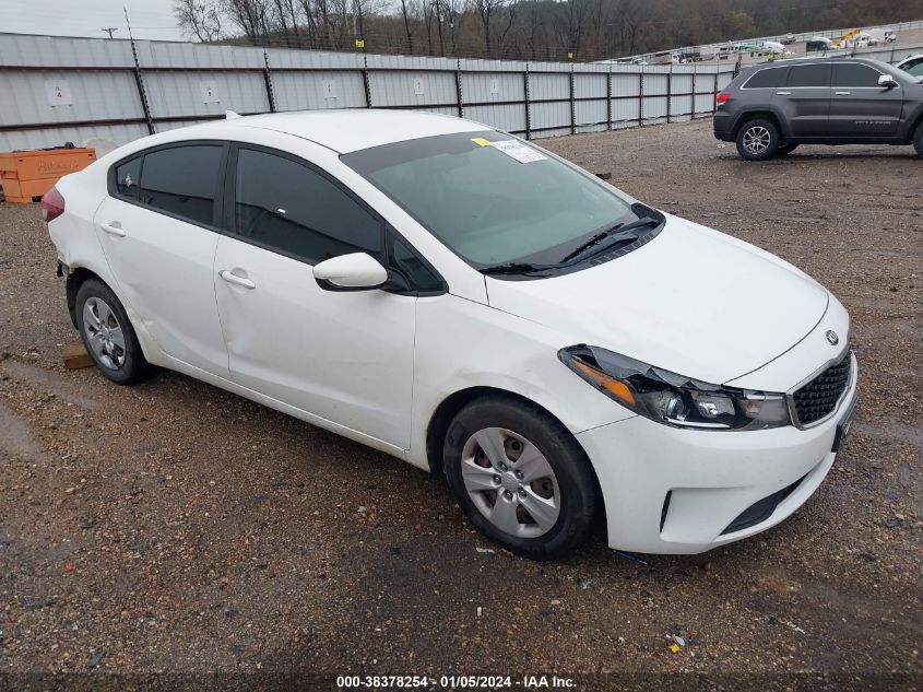 2018 KIA FORTE LX - 3KPFK4A7XJE242553