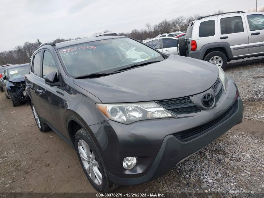 2013 TOYOTA RAV4 LIMITED - JTMDFREV7D5000708