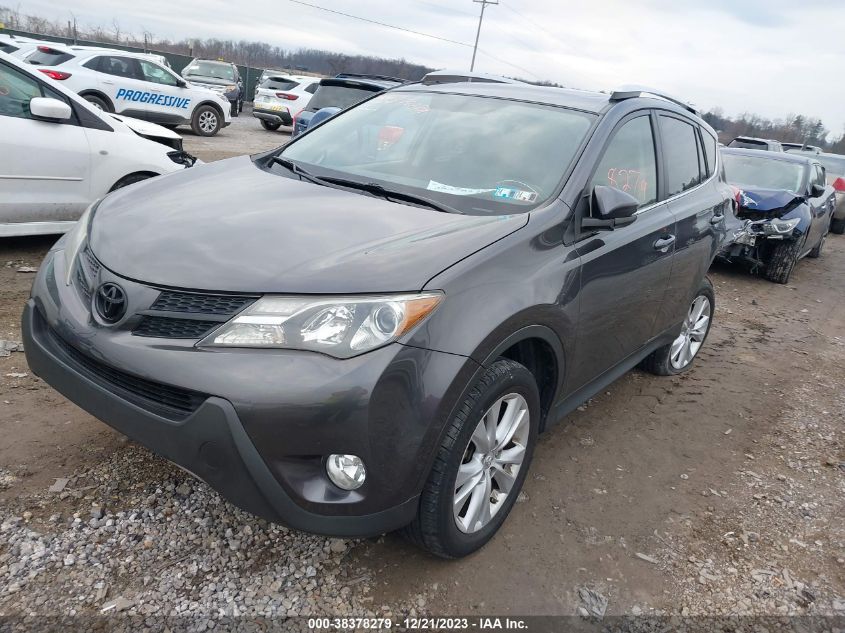2013 TOYOTA RAV4 LIMITED - JTMDFREV7D5000708