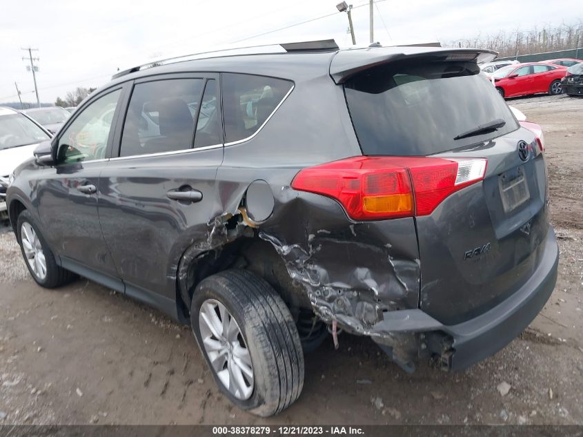 2013 TOYOTA RAV4 LIMITED - JTMDFREV7D5000708