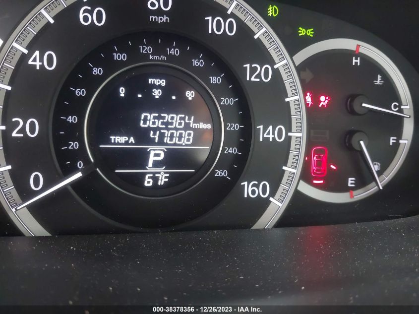 2015 HONDA ACCORD EXL - 1HGCR2F87FA107434