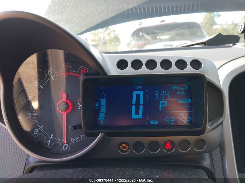 2015 CHEVROLET SONIC LT AUTO - 1G1JC5SB1F4176444