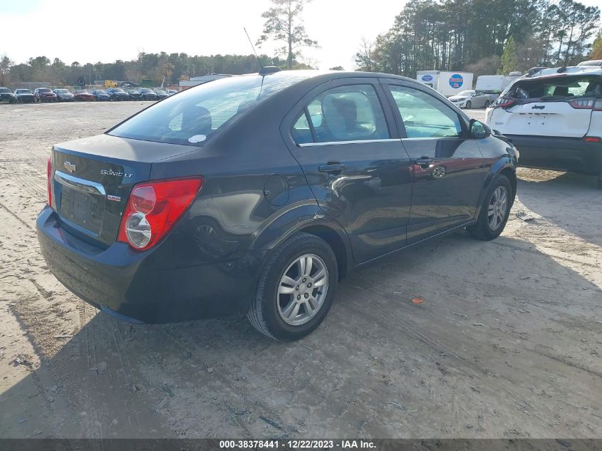 2015 CHEVROLET SONIC LT AUTO - 1G1JC5SB1F4176444