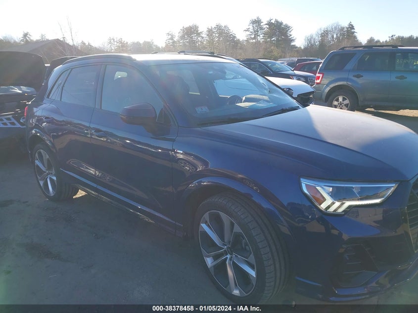 VIN WA1EECF3XN1115730 2022 AUDI Q3 PREMIUM PLUS S LINE 45
