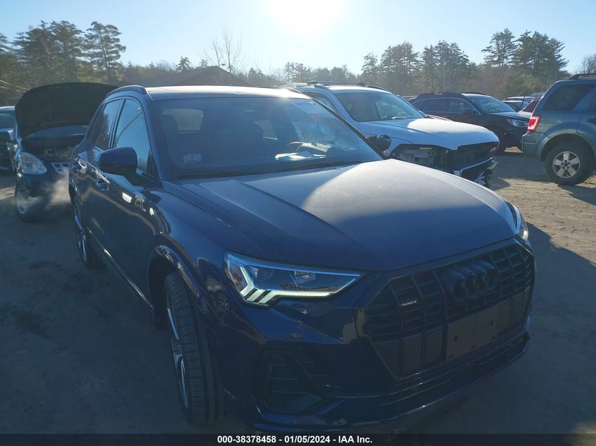 VIN WA1EECF3XN1115730 2022 AUDI Q3 PREMIUM PLUS S LINE 45