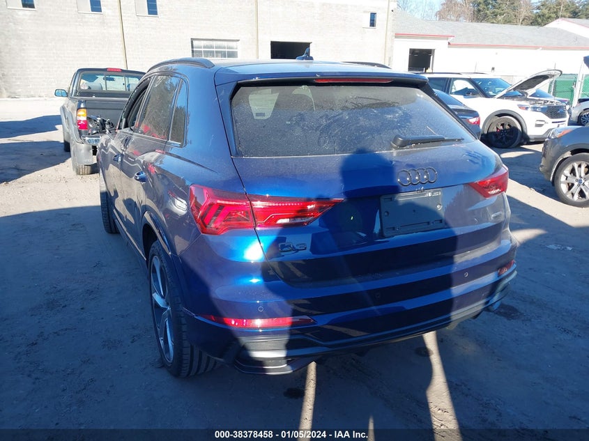 VIN WA1EECF3XN1115730 2022 AUDI Q3 PREMIUM PLUS S LINE 45