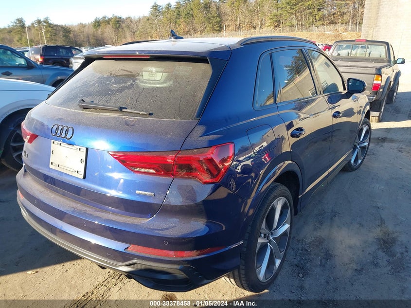 VIN WA1EECF3XN1115730 2022 AUDI Q3 PREMIUM PLUS S LINE 45