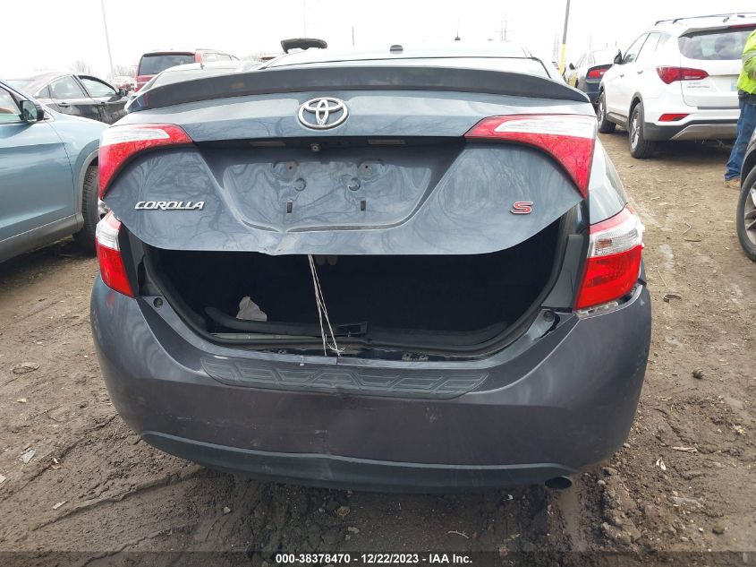 2015 TOYOTA COROLLA L/LE/LE PLS/PRM/S/S PLS - 2T1BURHE7FC321579