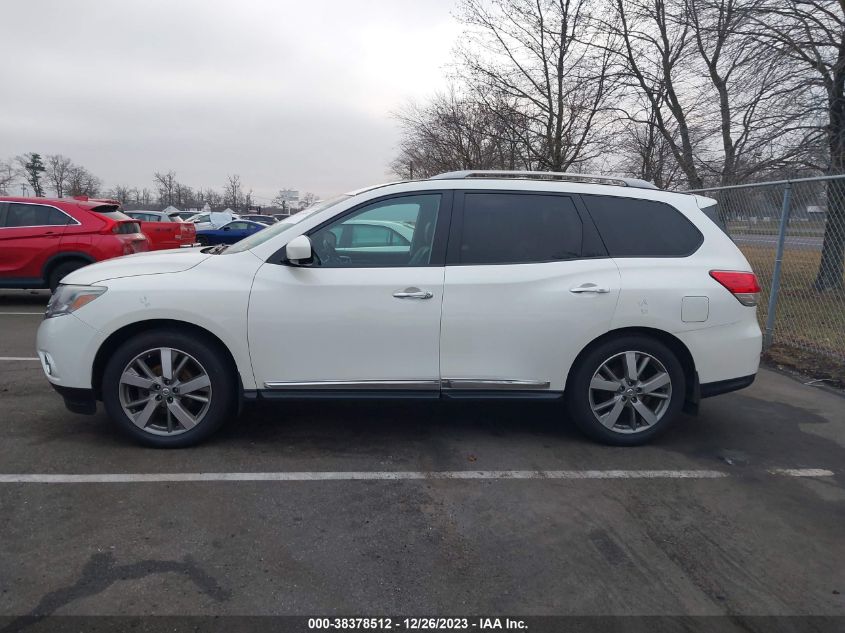 2015 NISSAN PATHFINDER PLATINUM - 5N1AR2MM2FC673619