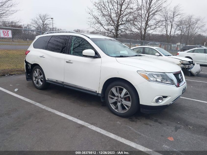 2015 NISSAN PATHFINDER PLATINUM - 5N1AR2MM2FC673619
