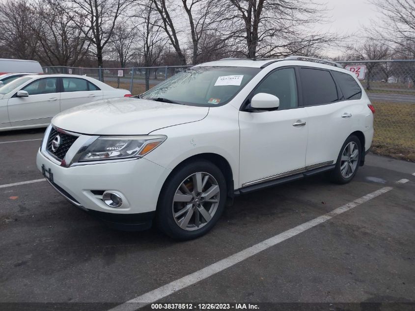 2015 NISSAN PATHFINDER PLATINUM - 5N1AR2MM2FC673619