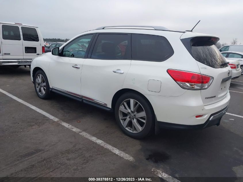 2015 NISSAN PATHFINDER PLATINUM - 5N1AR2MM2FC673619