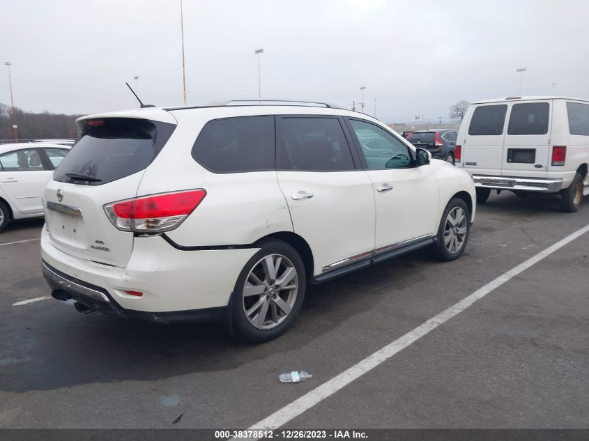 2015 NISSAN PATHFINDER PLATINUM - 5N1AR2MM2FC673619