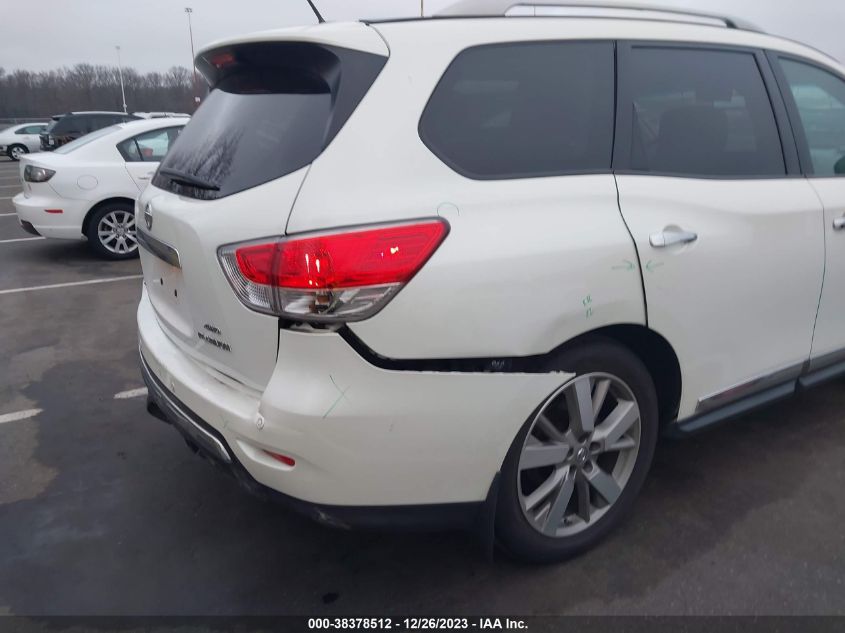 2015 NISSAN PATHFINDER PLATINUM - 5N1AR2MM2FC673619