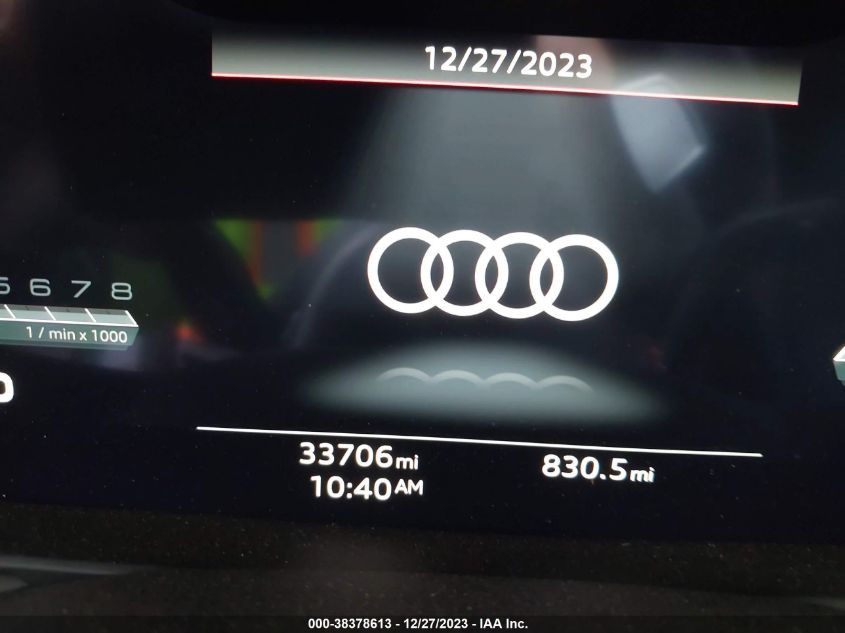 2021 AUDI S7 SPORTBACK PREMIUM PLUS TFSI QUATTRO TIPTRONIC - WAUPFBF21MN046895