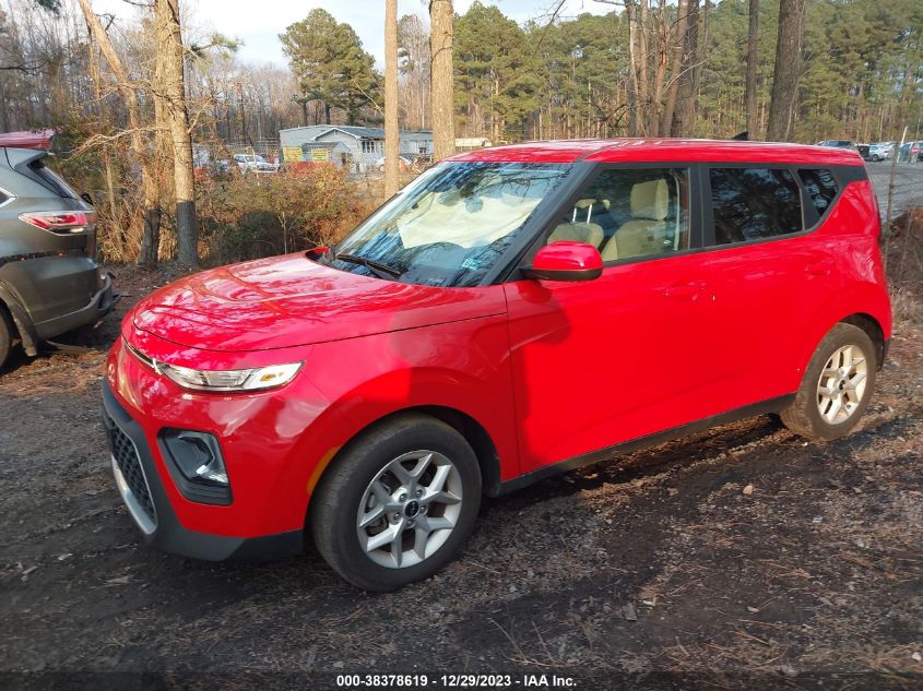 2022 KIA SOUL S - KNDJ23AU7N7185566
