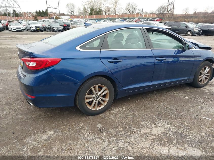 2016 HYUNDAI SONATA SE - 5NPE24AF9GH330162