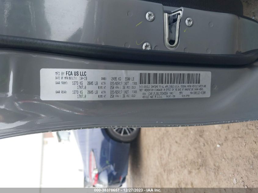 2020 JEEP CHEROKEE LATITUDE PLUS - 1C4PJMLB8LD534554