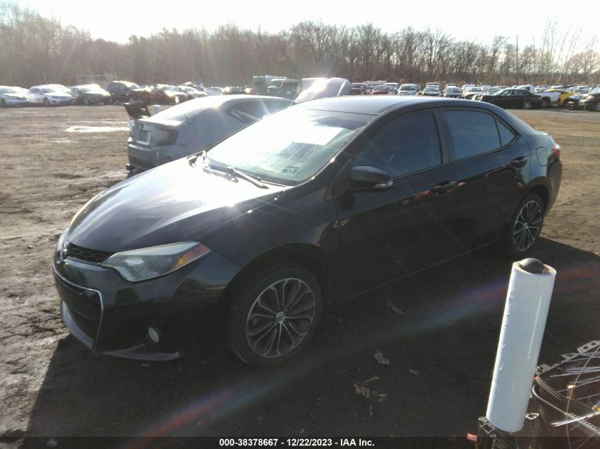 2015 TOYOTA COROLLA S PLUS - 2T1BURHE0FC318538